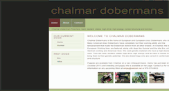 Desktop Screenshot of chalmar.com