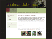 Tablet Screenshot of chalmar.com